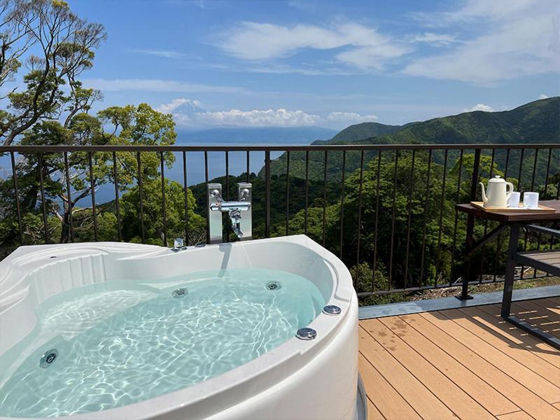 Nishiizu Glamping Tenkuuterrace นุมาซุ ภายนอก รูปภาพ